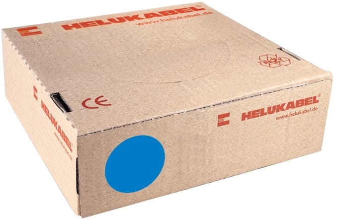 Helukabel VOBs draad 25mm2 (H07V2-K) 90°C groen/geel - per rol 100 meter (309025002)