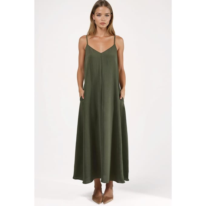 A-Form Maxi Jurk