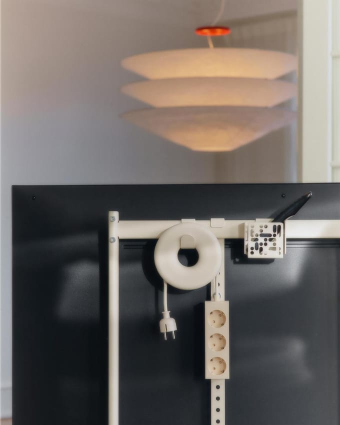 Pedestal Cable Bagel - pearl