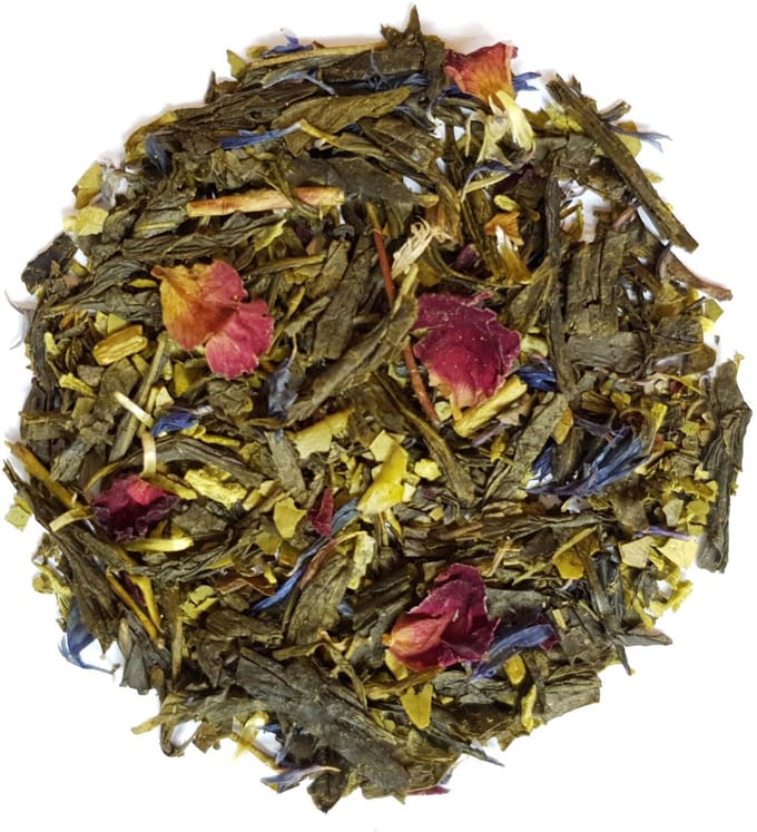 Tea Bar - Groene Zoete Amandelthee - Groene Thee - 80 Gram