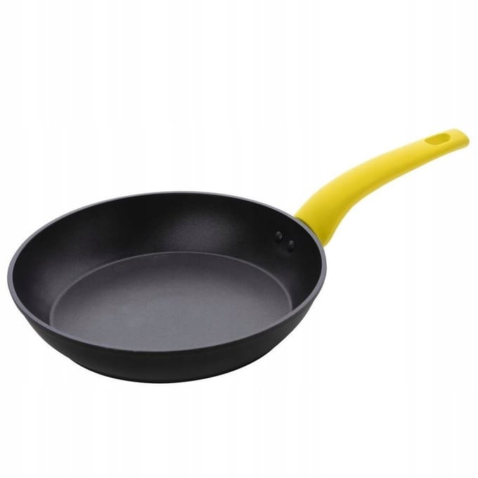 Florina Fun Aluminium Koekenpan 24cm Geel