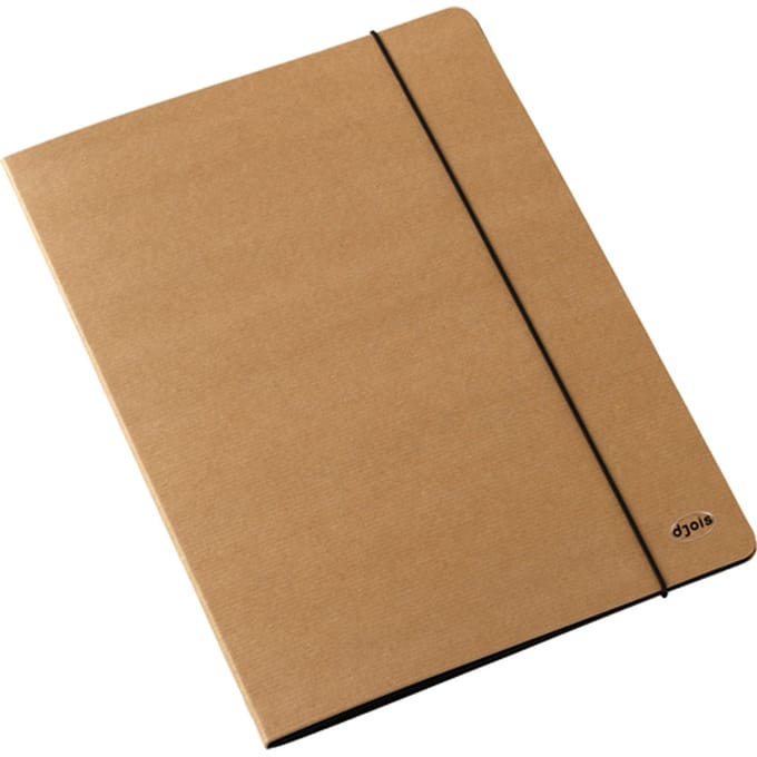 Sorteermap Kraft Line A4 6 tabbladen bruin