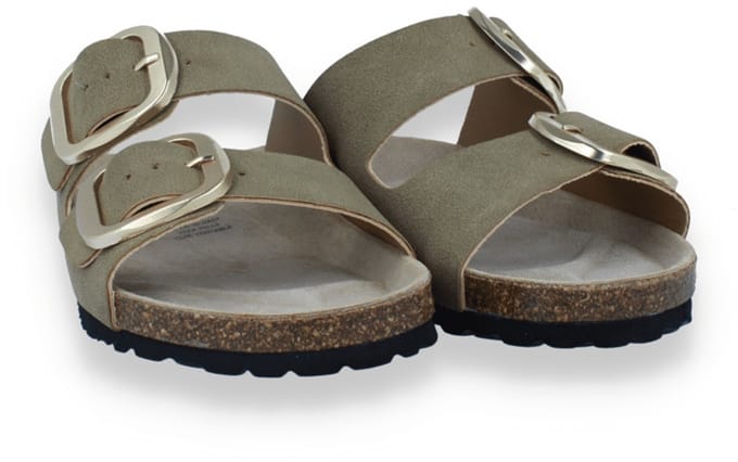 Patrizia Dames Slipper | Kaki | Maat: 37