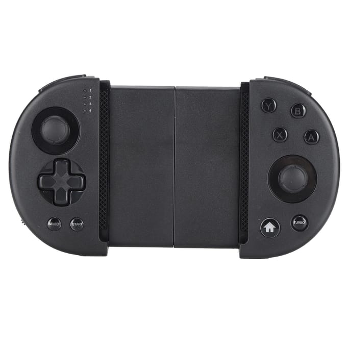 Manette de jeu mobile sans fil Bluetooth 4.0 extensible pour Android et iOS black