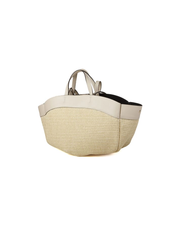 Giulia Monti Schoudertas Licht Beige