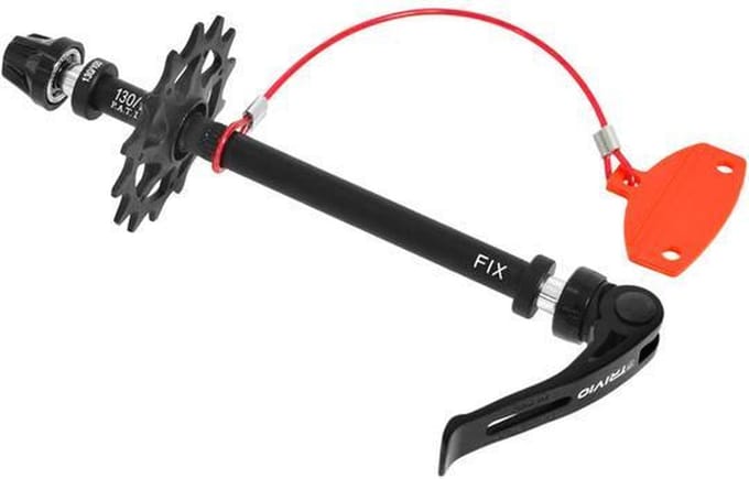 Trivio - Fietsgereedschap Transport Fix Achterwiel 130MM met discpad