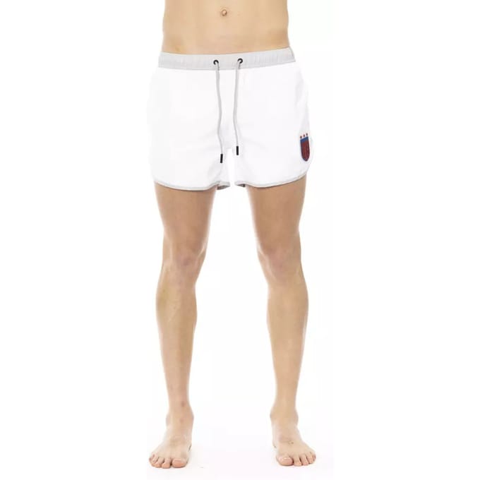 Zwemshorts met logodetail
