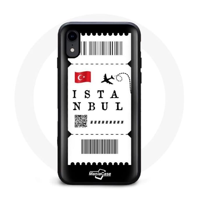 Coque iphone X billet d'avion istanbul