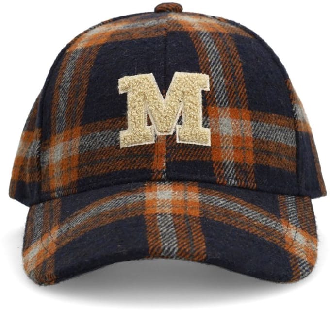 Manfield - Unisex - Geruite pet - Maat 1
