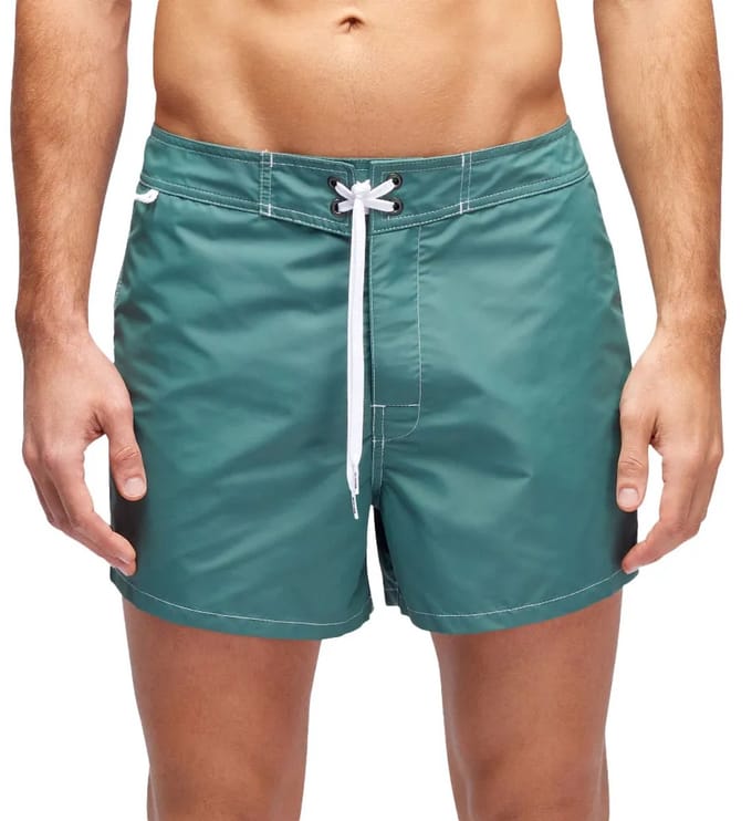Sundek Iconic Taffeta Zwembroek Groen 42 Man