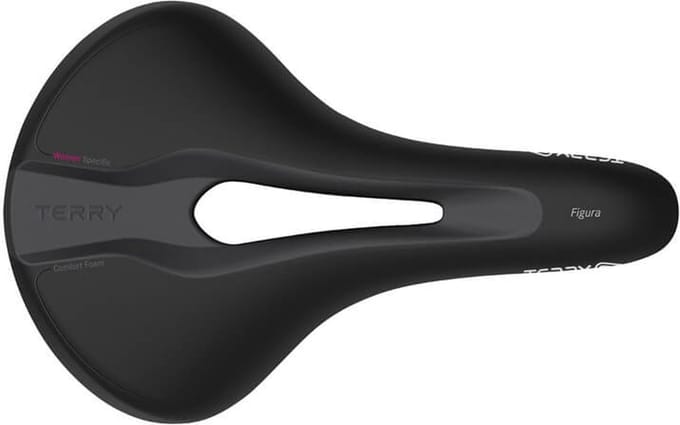 Terry zadel Figura Max dames zwart - ZDT621