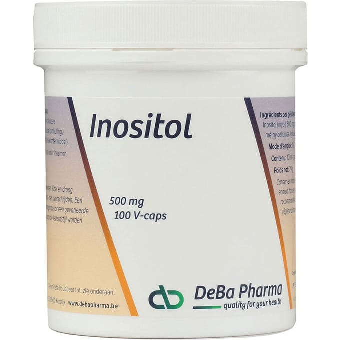 Deba Pharma Inositol 500mg 100 Capsules