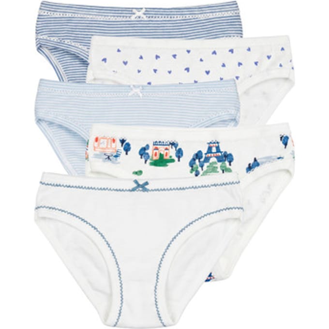 Slips Petit Bateau CULOTTES X 5