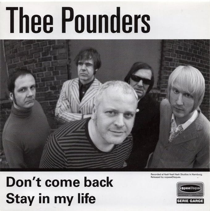 Thee Pounders - Don't Come Back (7" Single)