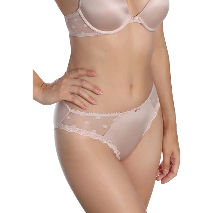 Damesslipjes Sassa Dotted Mesh