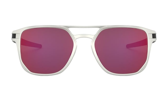 Oakley Latch Alpha Zonnebril - Matte Silver - Torch Iridium