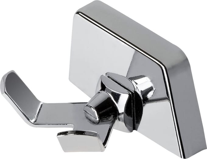 Geesa Standard Handdoekhaak dubbel - Chroom