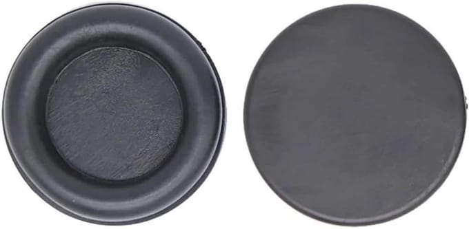 Achterruitwisser Dop - Verwijderingsplug - Auto Onderhoud - Waterdicht Rubber - 10mm - Zwart