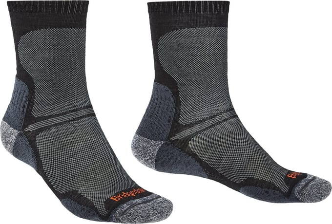 Bridgedale Heren Wandelsokken Ultralight T2 Zwart