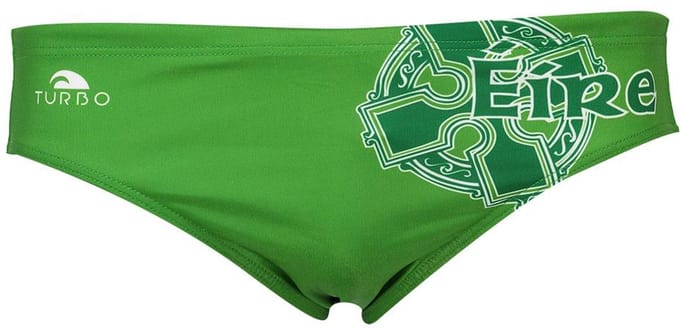 Turbo Eire Zwemslip Groen 5XL Man