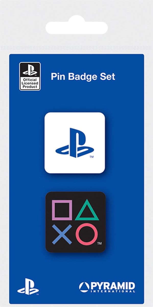 PlayStation - Shapes Enamel Pin Badge
