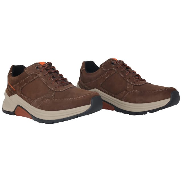 Pius Gabor rollingsoft sensitive 8007.10.04 - heren rollende wandelsneaker - Bruin - maat 40.5 (EU) 7 (UK)