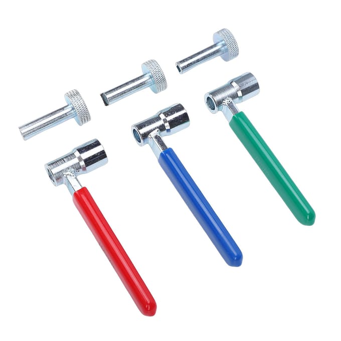 Kleppendrukker Sleutels, Motorfiets Kleplichter Afstelgereedschapset voor ATV ATC S gray