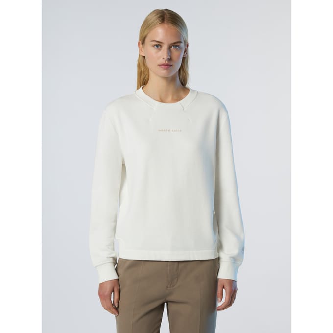 North Sails Sweatshirt Met ton-sur-ton logo