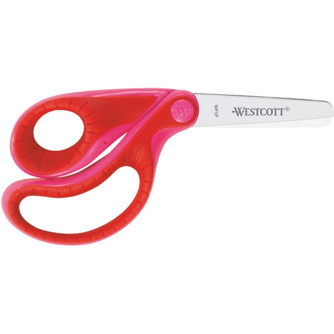 Westcott schaar - Ergo Junio - soft grip - roze - AC-E22001