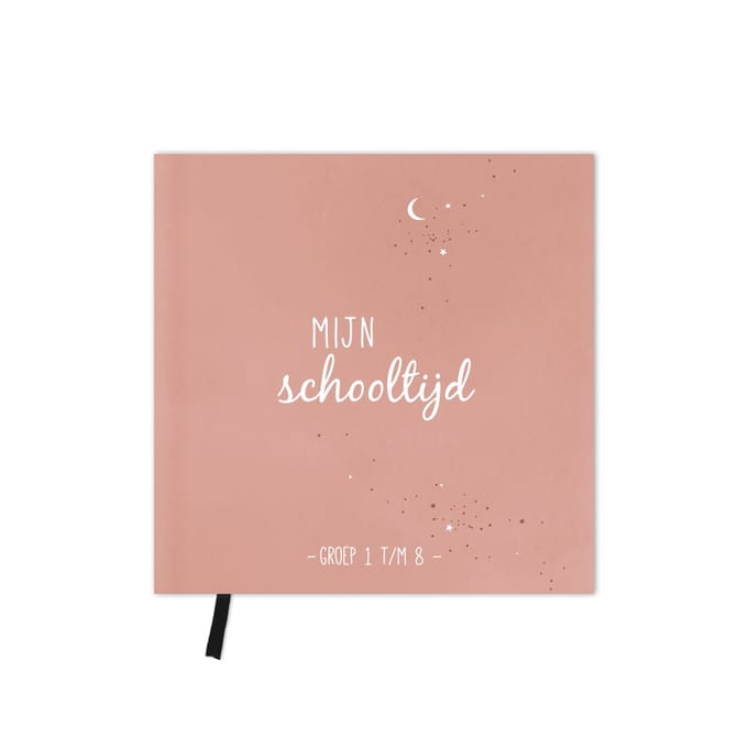 Schooltijd invulboek - schoolboek - groep 1 t/m 8 - roze