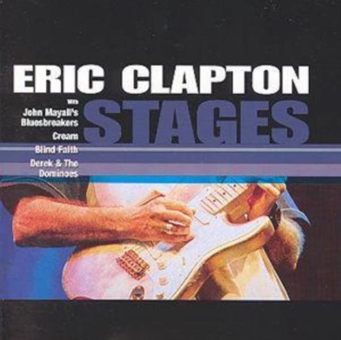 CD ERIC CLAPTON - Stages 5500282 Spectrum Music 1993 Duitsland Rock Gebruikt