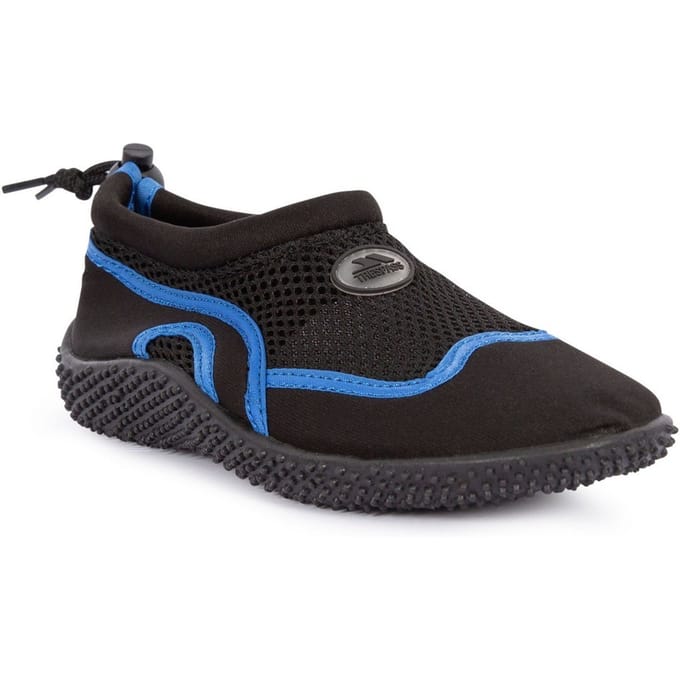 Trespass Kinderen/Kinderen Peddel Aqua Shoe (ZWART/BLAUW)