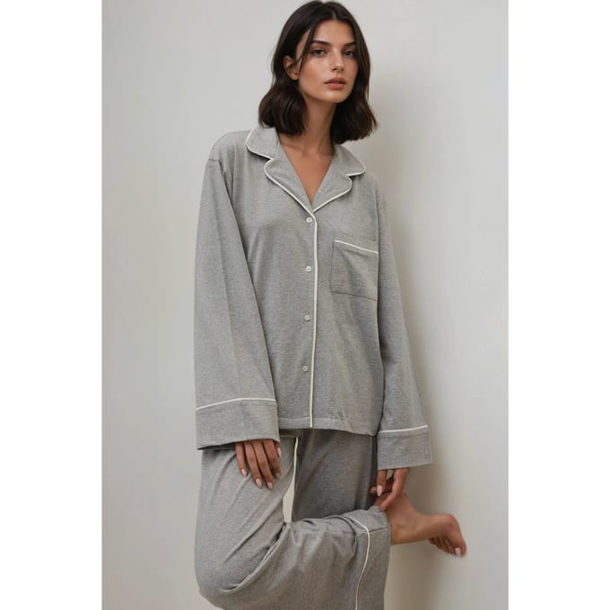 Zachte Katoenen Pyjama Set