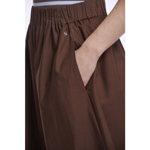 Rino & Pelle Asse.7002624 midi skirt dark brown