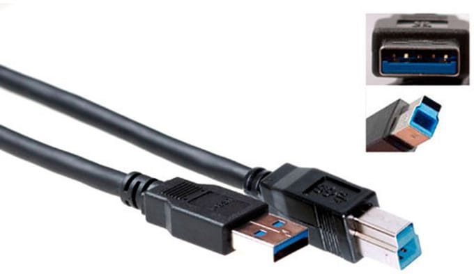 ACT USB 3.0 A male - USB B male 1,00 m SB3017
