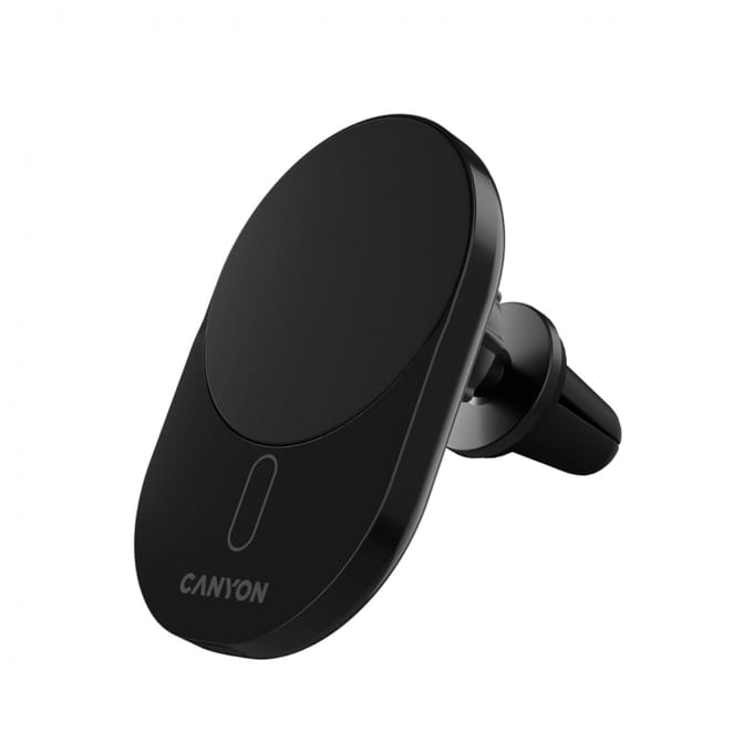 Canyon OnGrip 105 - Magnetische Draadloze Autolader - Zwart - Qi2 - 15W