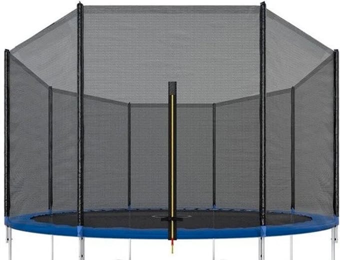 Viking Sports - Veiligheidsnet trampoline - 180 cm - buitenzijde - geschikt voor 6 palen