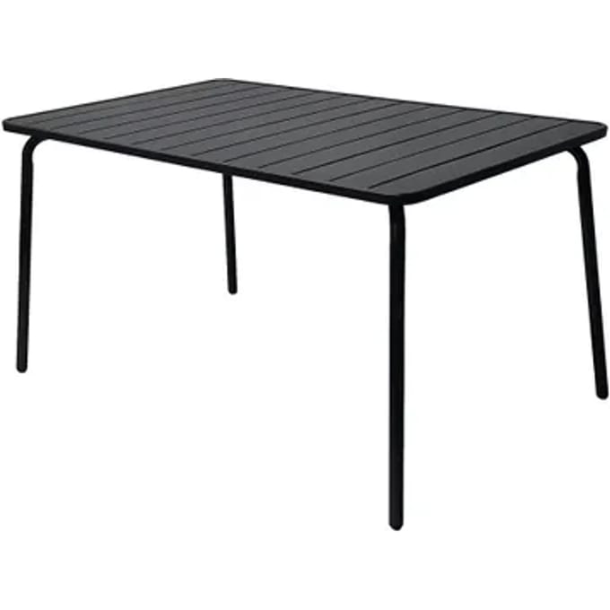 Central Park Tuintafel Lily Antraciet 140x90x74cm