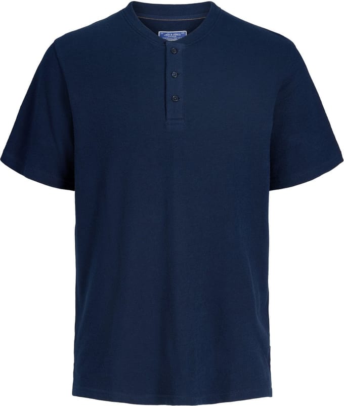 JACK&JONES - JPRBLULUCAS HENLEY SS TEE - Heren - Polo's