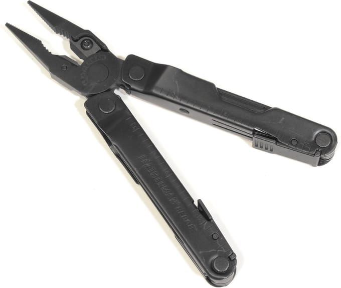 Leatherman Rebar® Multitool Zwart – Robuuste Multitool Met Volledige Vergrendeling