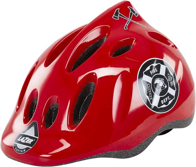 Kinderhelm - Fietshelm - Veilig Fietsen - Verstelbaar Systeem - One Size - Brandweer