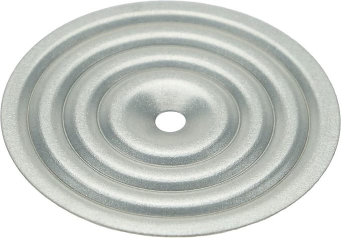 GB® Dakplaatje Ø70mm 0,6mm Verzinkt VE=250 - 86068