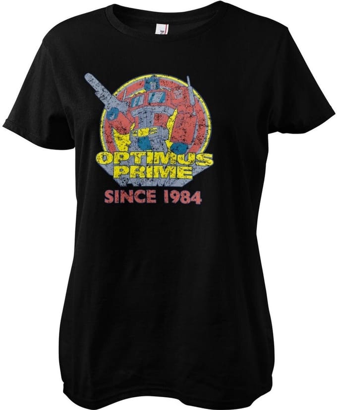 Transformers Optimus Prime - Since 1984 Girly Tee dames-T-shirt zwart