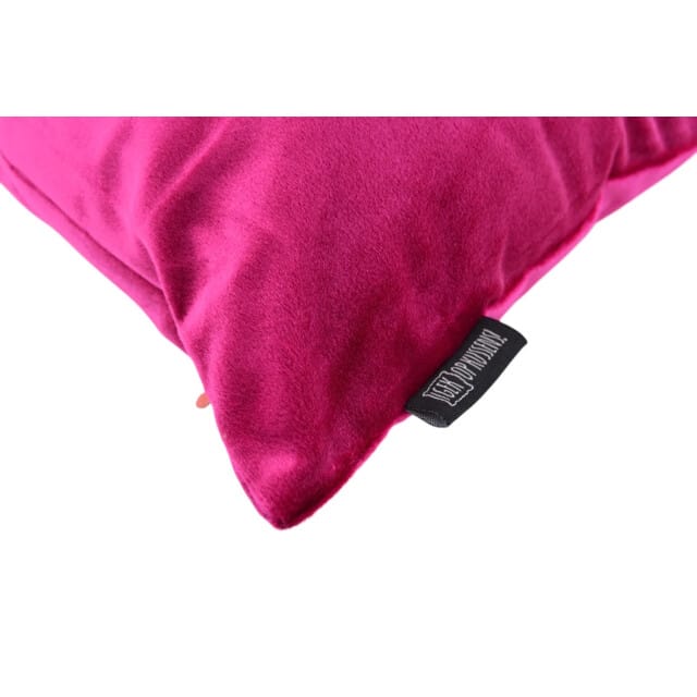 Gek op kussens! Velvet roze | 45 x 45 cm | kussenhoes | polyester