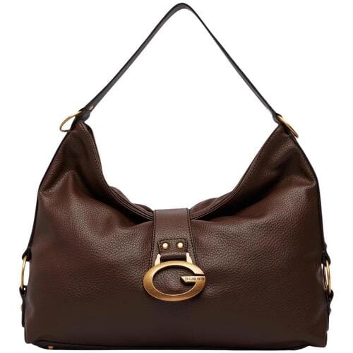 GUESS schoudertas Camden Shoulder Bag Espresso donkerbruin