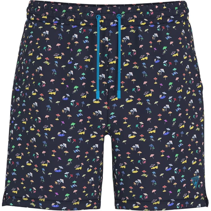 Zwemshort Guess Illustration Print