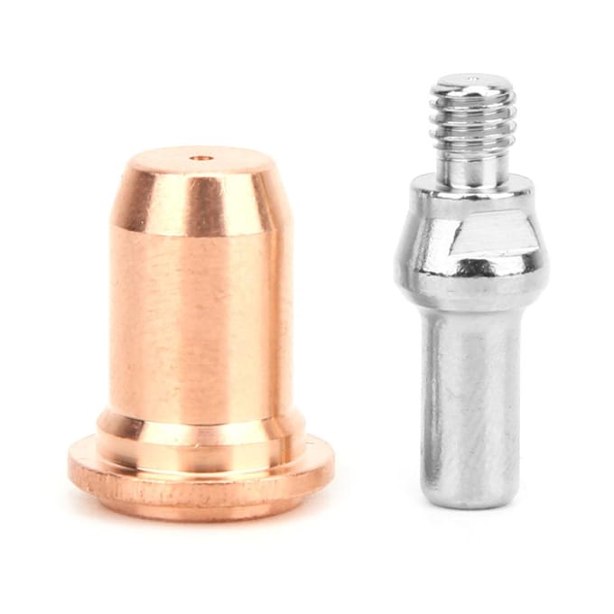 10 Stuks Plasma Elektrode 52582 en 10 Stuks Tip Nozzle 51312 Kit voor PT60 Plasma Toorts