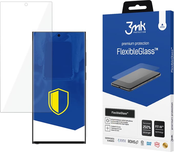 3mk FlexibleGlass - screen protector for mobile phone - shatterproof
