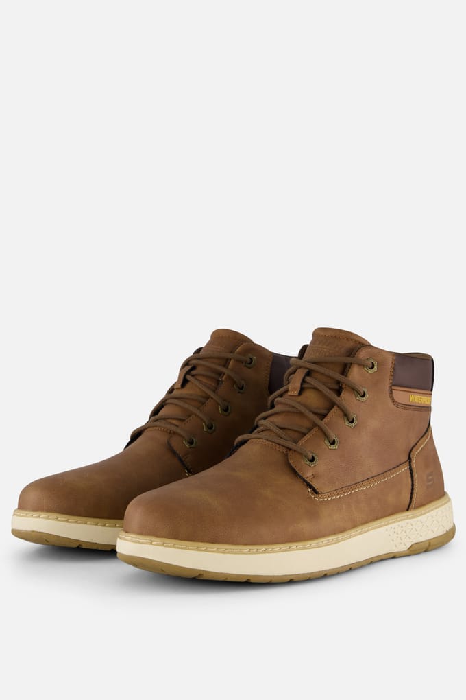Skechers Skechers Garlan Veterboots bruin Synthetisch