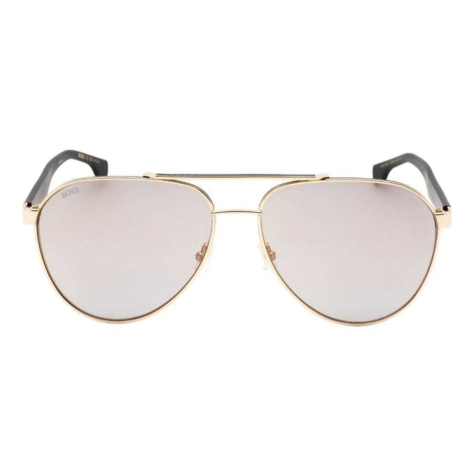 Hugo Boss Gewone zonnebril heren (Zwart/Goud)